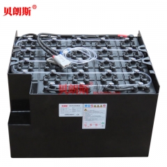 VSIL8-48V豐田叉車(chē)配件 牽引電瓶廠家 豐田鏟車(chē)7FBH20用鉛酸蓄電池
